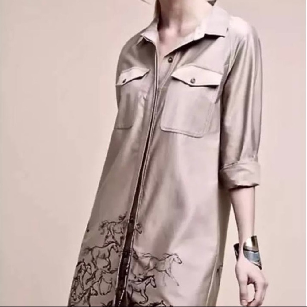 MAEVE by Anthropologie Shirt Dress